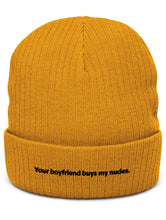 Load image into Gallery viewer, Your bf buys my.. beanie
