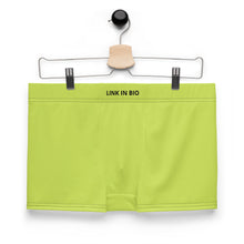 Load image into Gallery viewer, Neon Green Link in Bio Boxer Briefs
