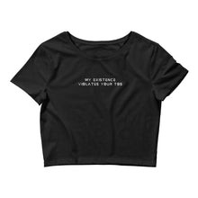 Load image into Gallery viewer, TOS Women’s Crop Tee
