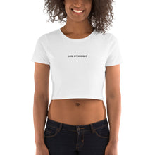 Load image into Gallery viewer, Lose my number Women’s Crop Tee
