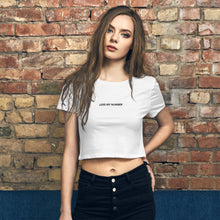 Load image into Gallery viewer, Lose my number Women’s Crop Tee
