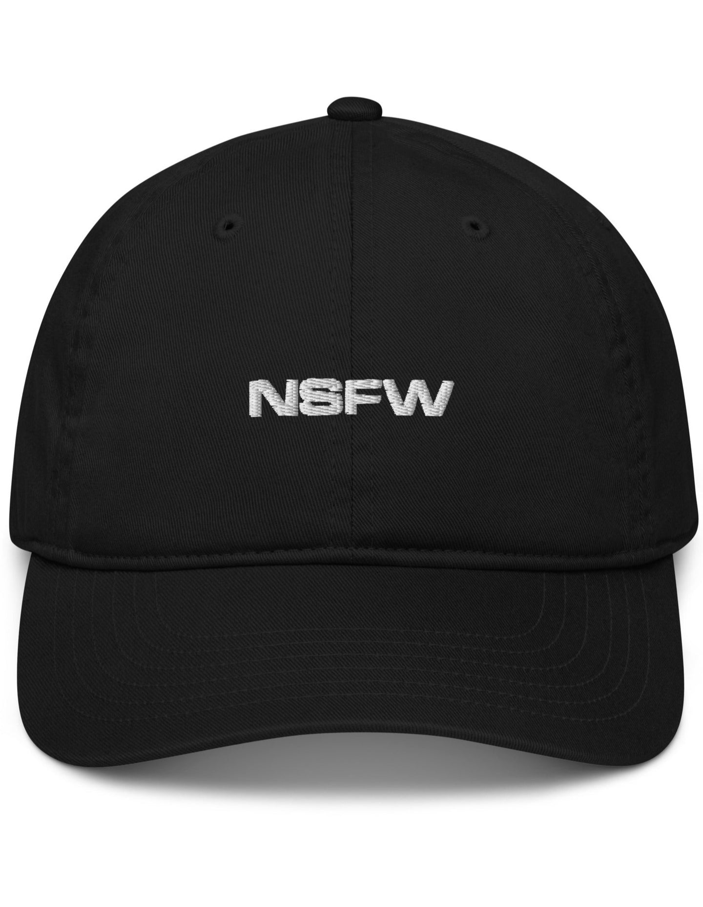 NSFW white thread hat